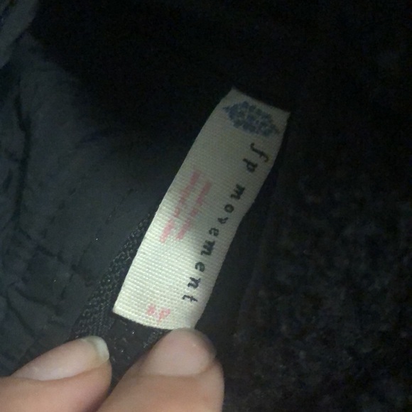 Free people movement black glacier fleece jacket size small - Picture 13 of 16